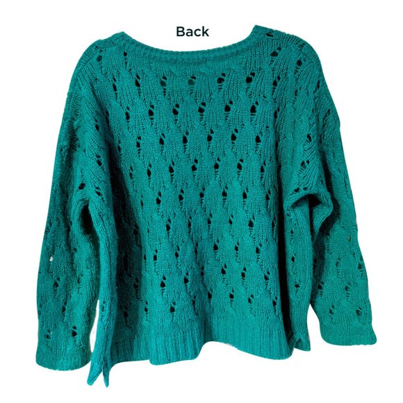 Chunky distressed over sized sweater - Picture 3 of 3